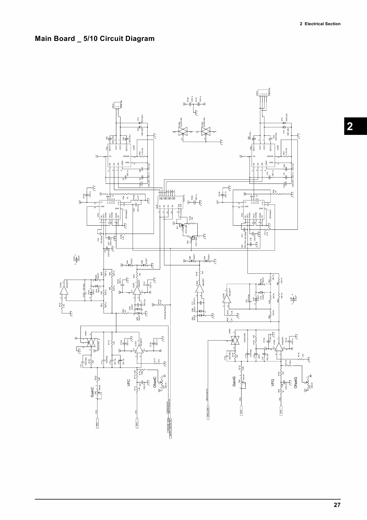 Roland Hi-Fi-JET-Pro FJ 600 500 400 Service Notes Manual-4